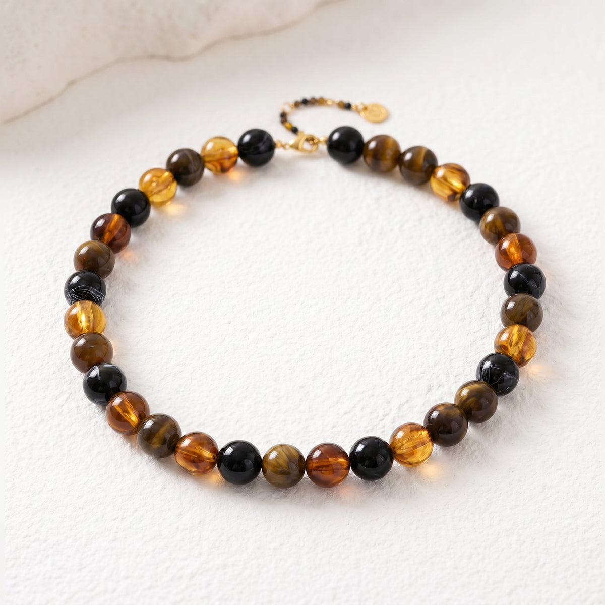 Chunky Tropical Beaded Necklace