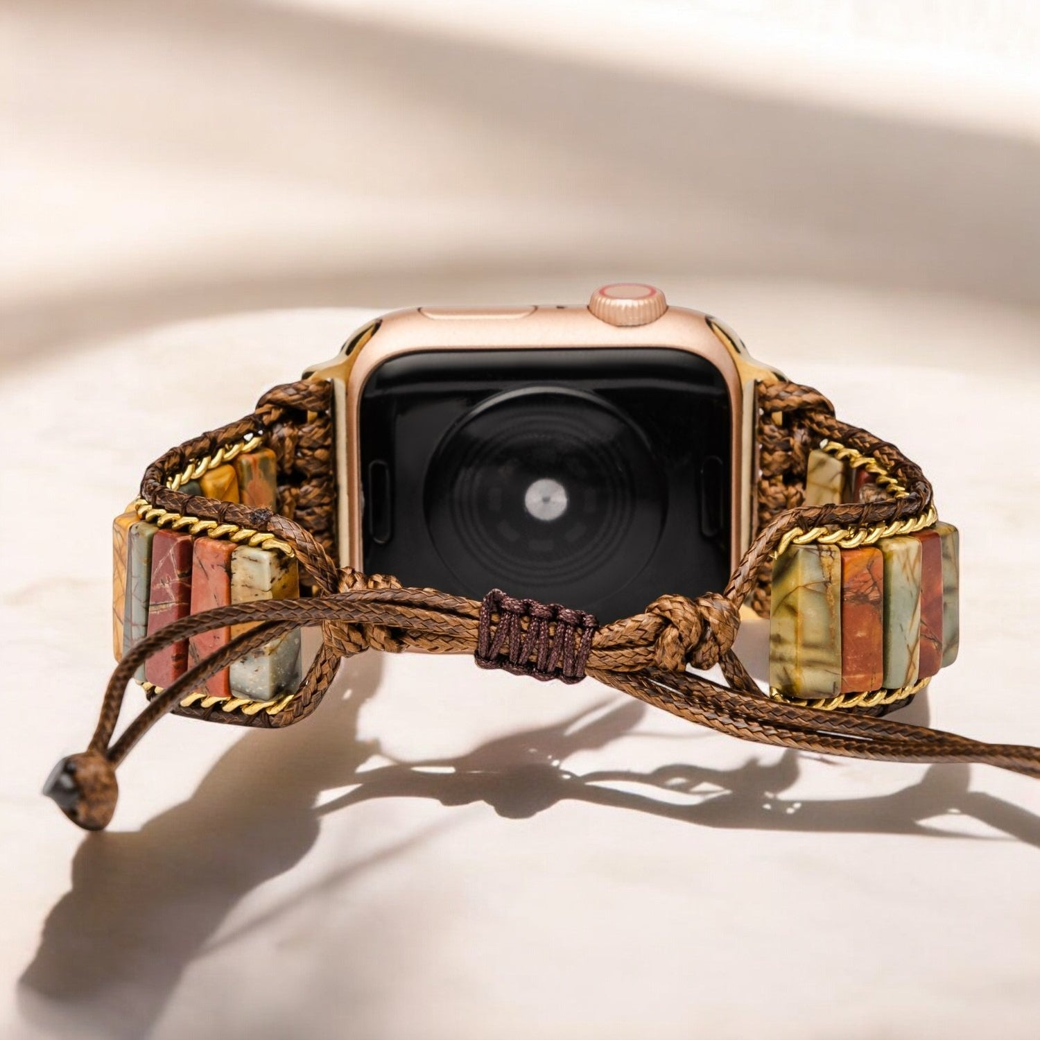 Delicate Picasso Jasper Apple Watch Strap