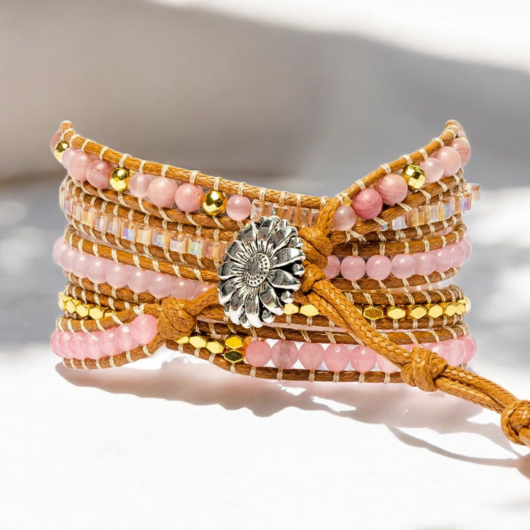 Golden Rose Quartz Apple Watch Strap