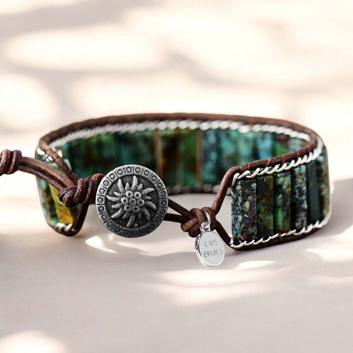 Oceanic Turquoise Cuff Bracelet