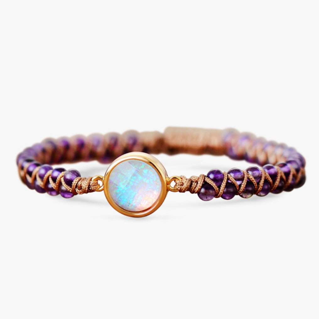 Intense Amethyst Healing Bracelet - Cape Diablo