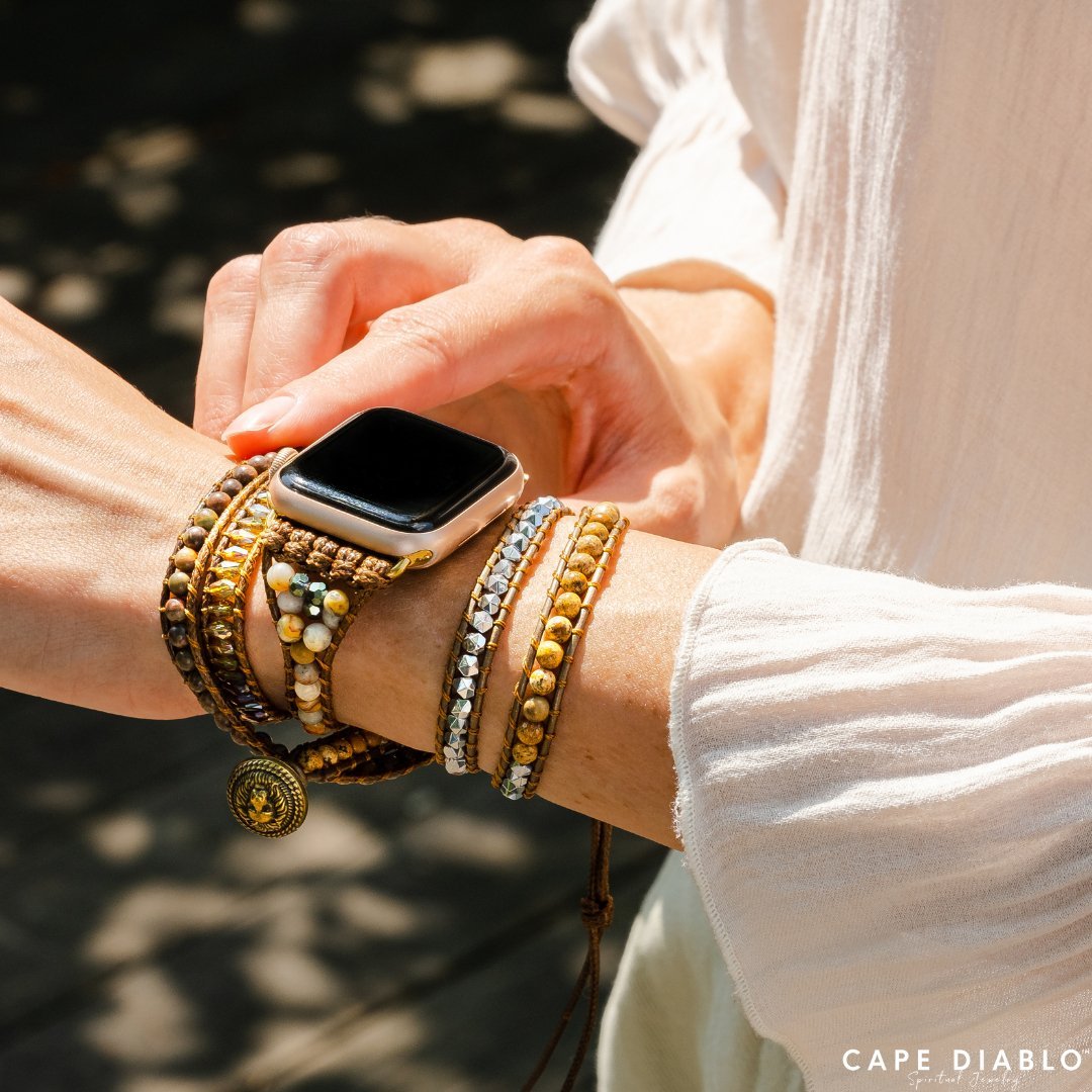 Moonlight Goddess Apple Watch Strap - Cape Diablo