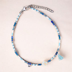 Ocean Breeze Lapis Anklet