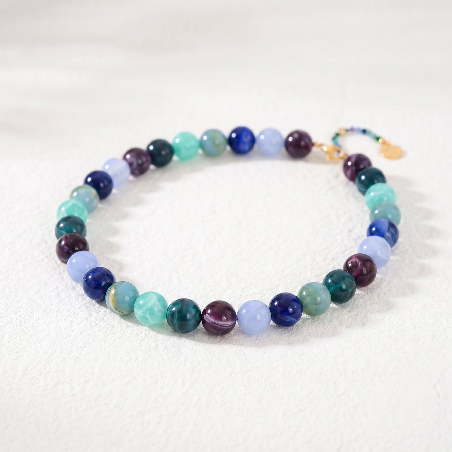 Chunky Rose Beaded Necklace