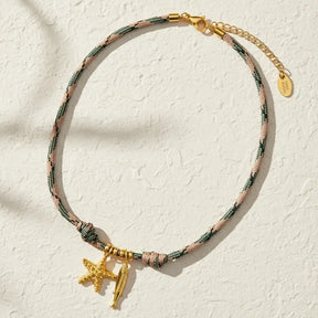 Coastal Starfish Charm Necklace