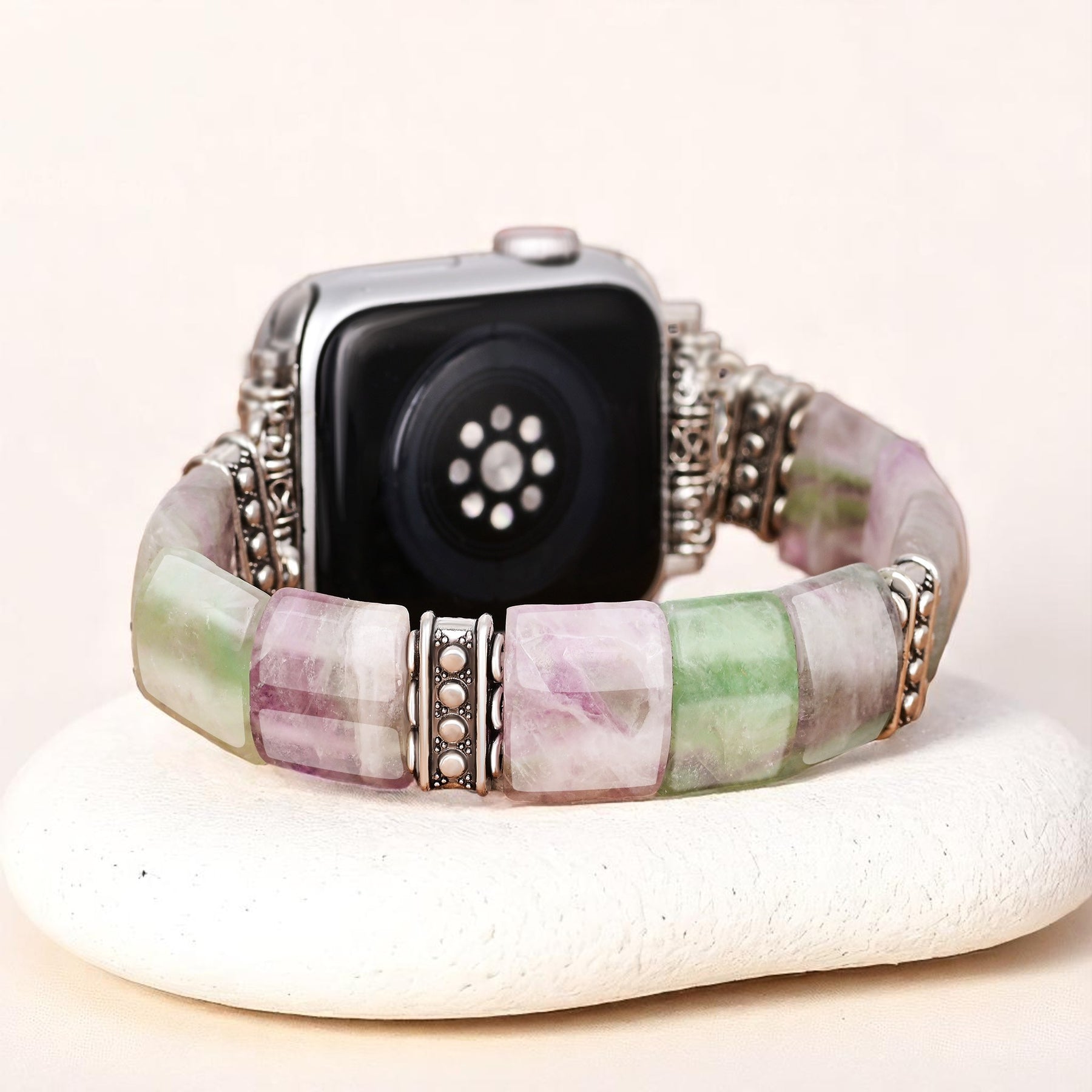 Lilac Grove Stretch Apple Watch Strap