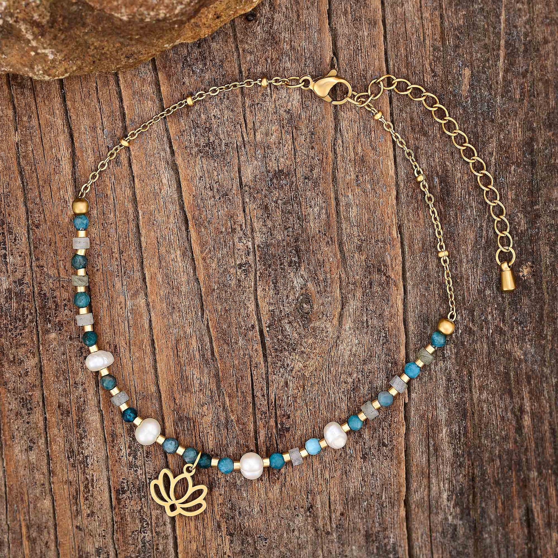 Tranquil Lotus Anklet