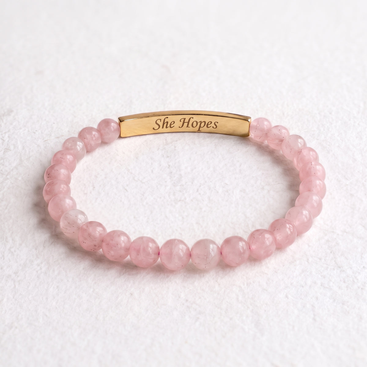 Breast Cancer Awareness Month Bracelet - She Hopes