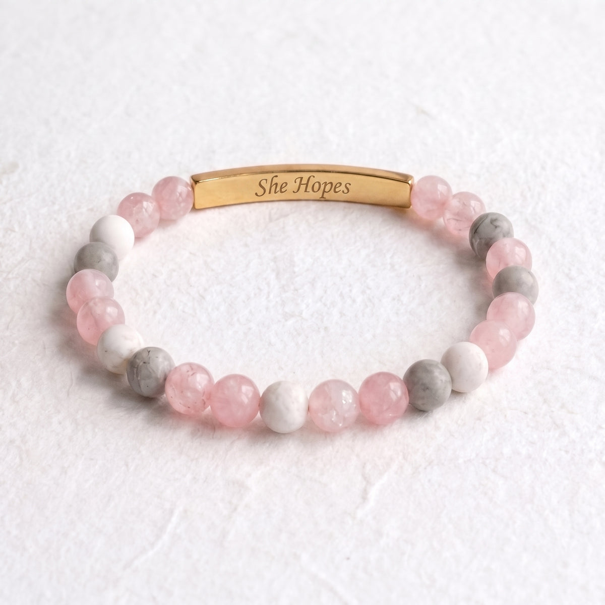 Breast Cancer Awareness Month Bracelet - She Hopes