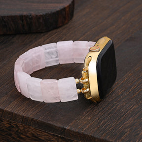 Blush Love Quartz Stretch Apple Watch Strap