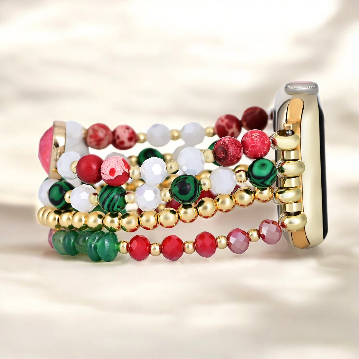 Holiday Gem Stretch Apple Watch Strap