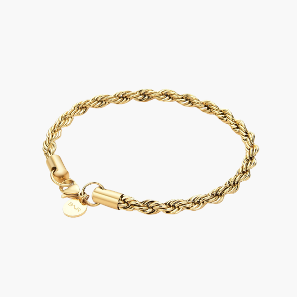 Rope Bracelet (Gold) 5mm