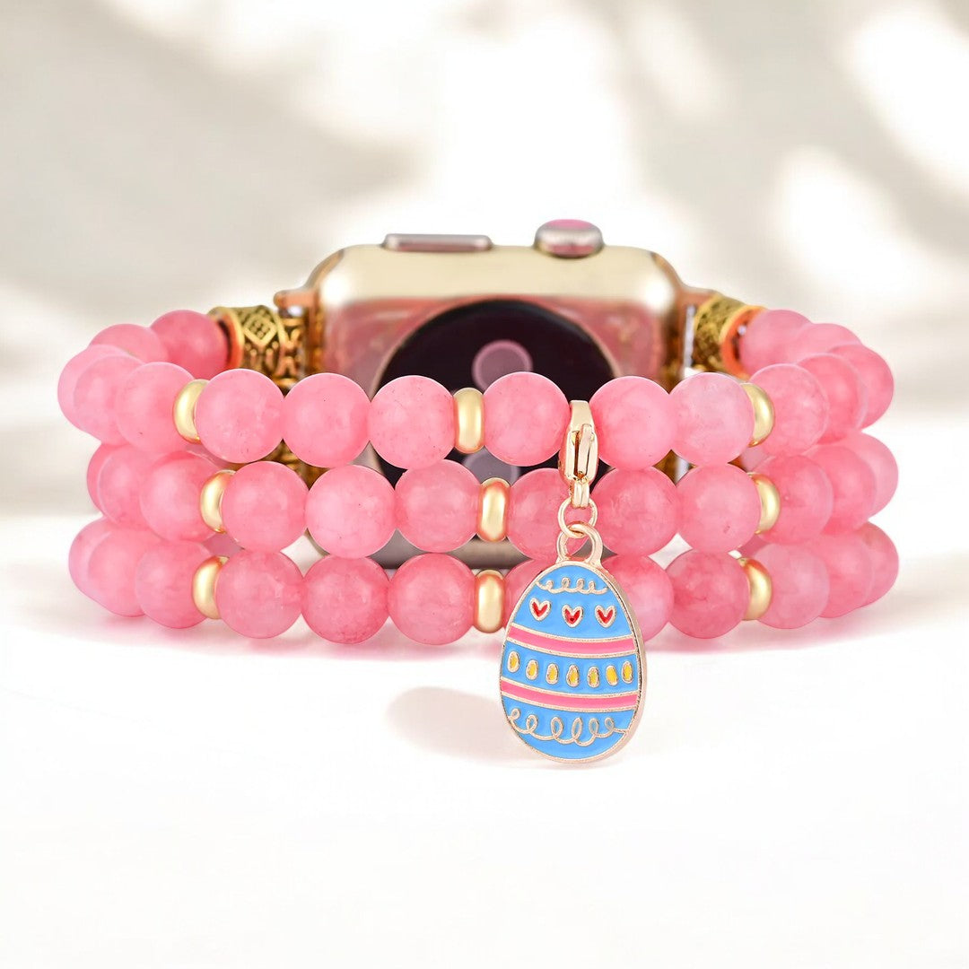 Cherry Blossom Stretch Apple Watch Strap