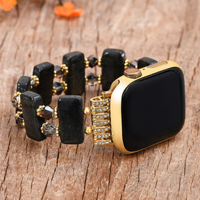 Obsidian Muse Stretch Apple Watch Strap