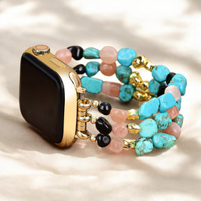 Desert Oasis Stone Stretch Apple Watch Strap