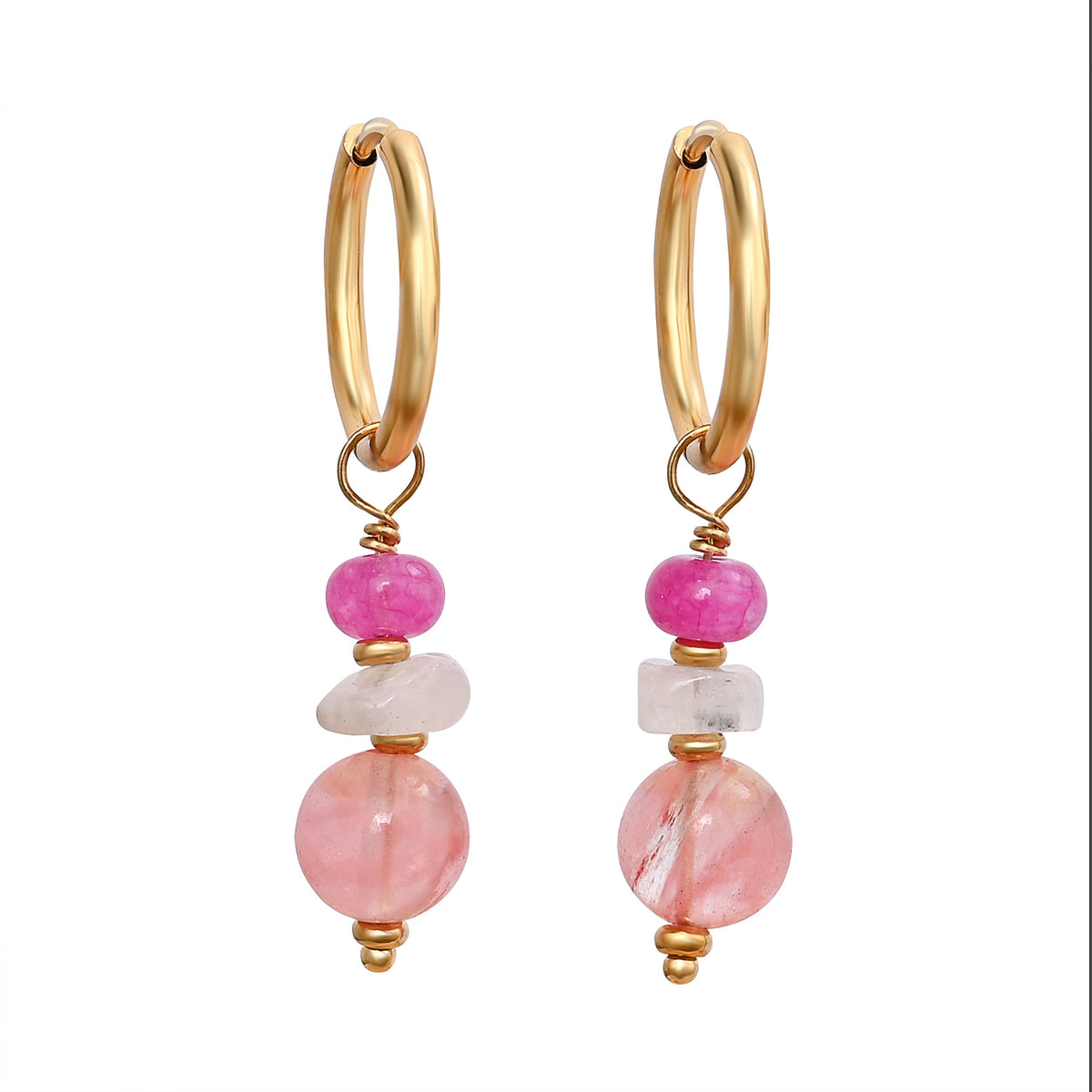 Blush Jade Earrings
