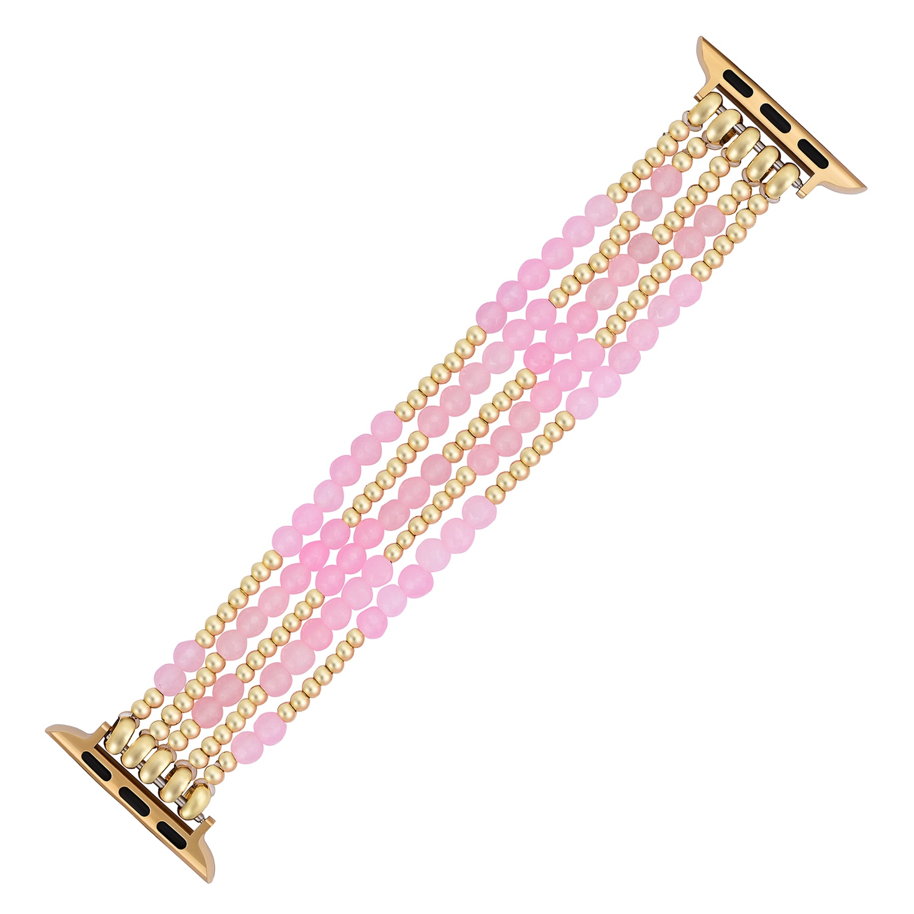 Rose Quartz Radiance Stretch Apple Watch Strap