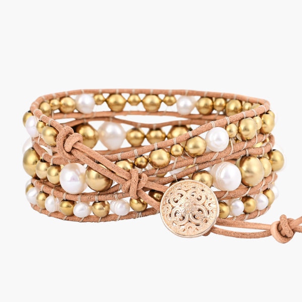 Pearl Bliss Wrap Bracelet