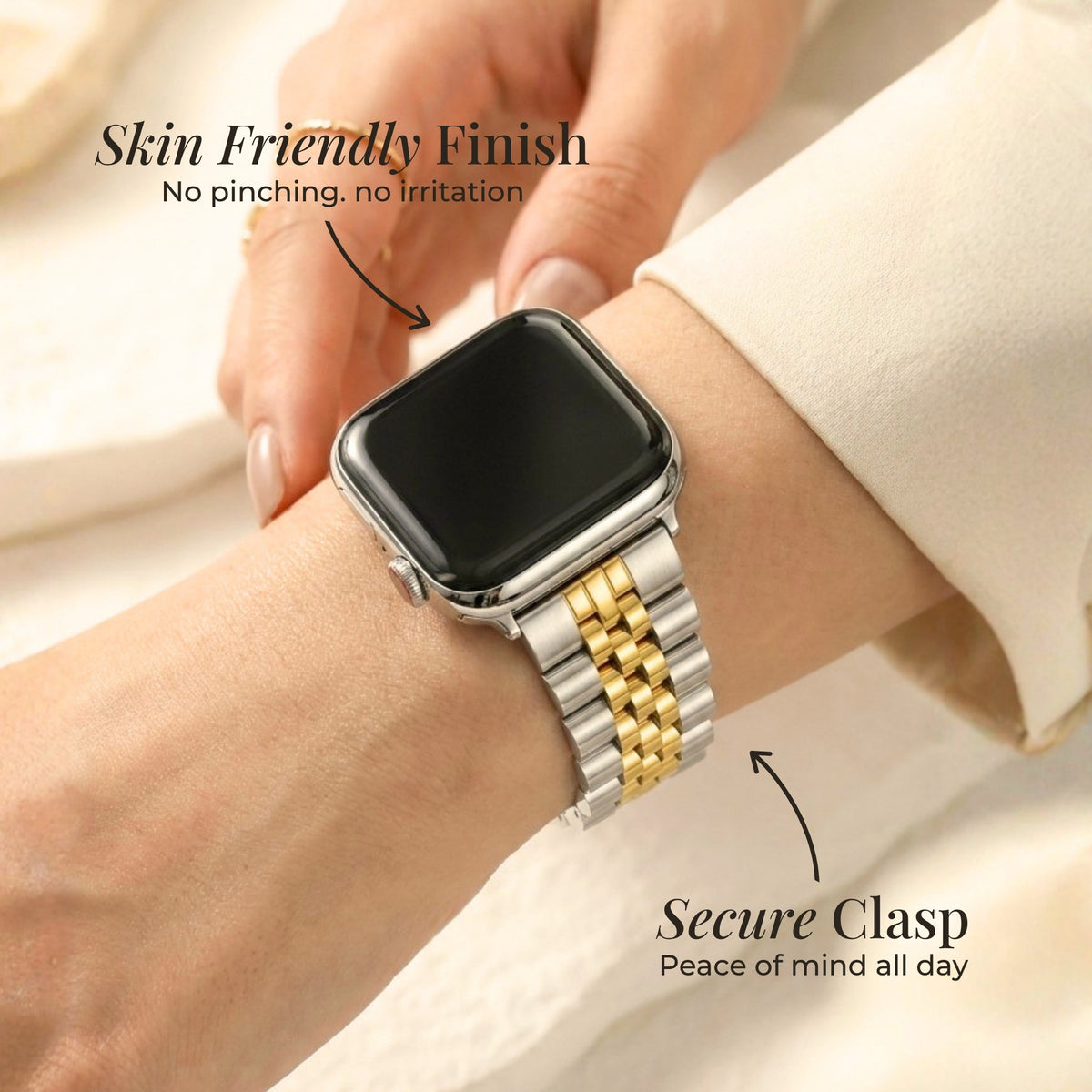 Classic Duo Luxury Apple Watch Strap