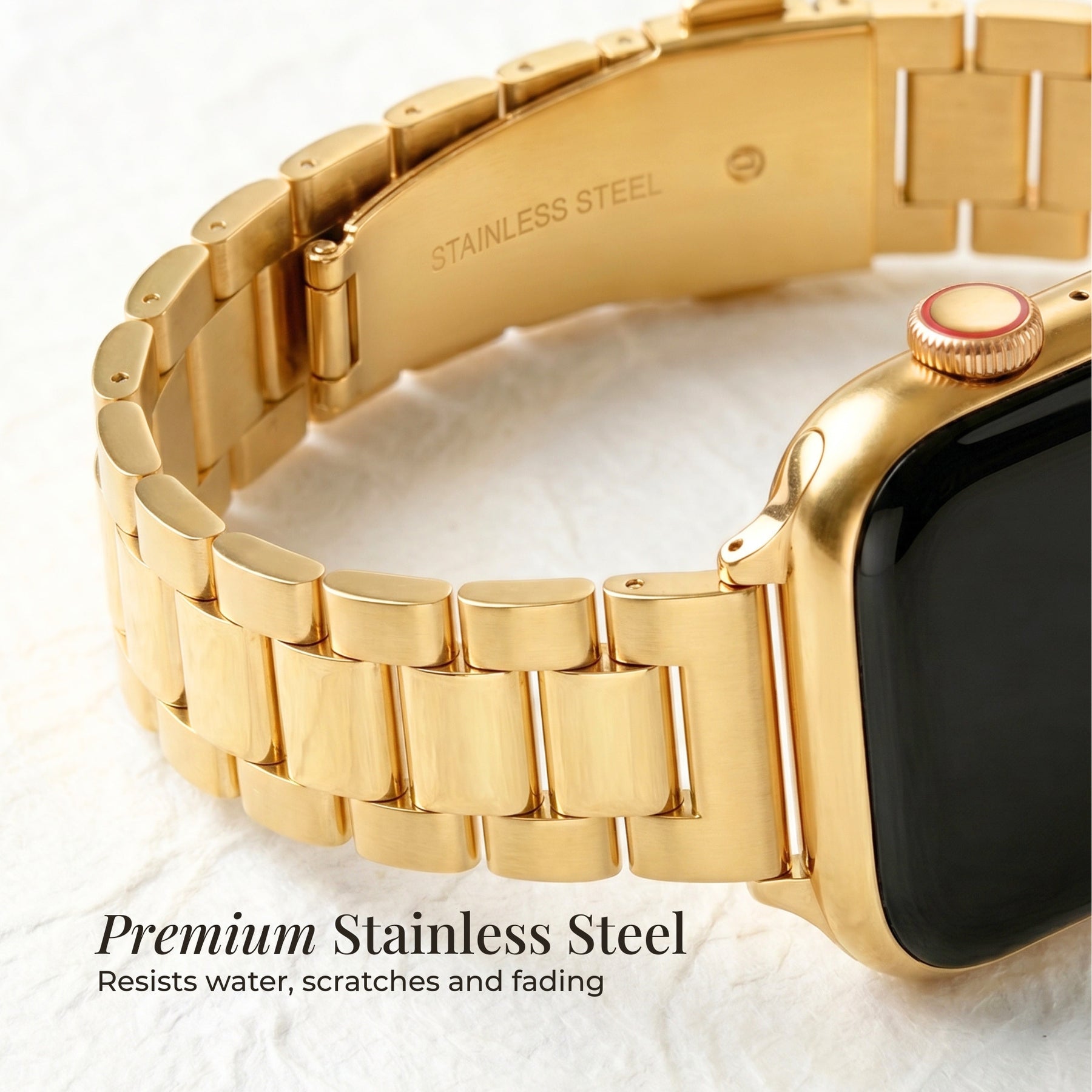 Classic Gold Luxury Apple Watch Strap