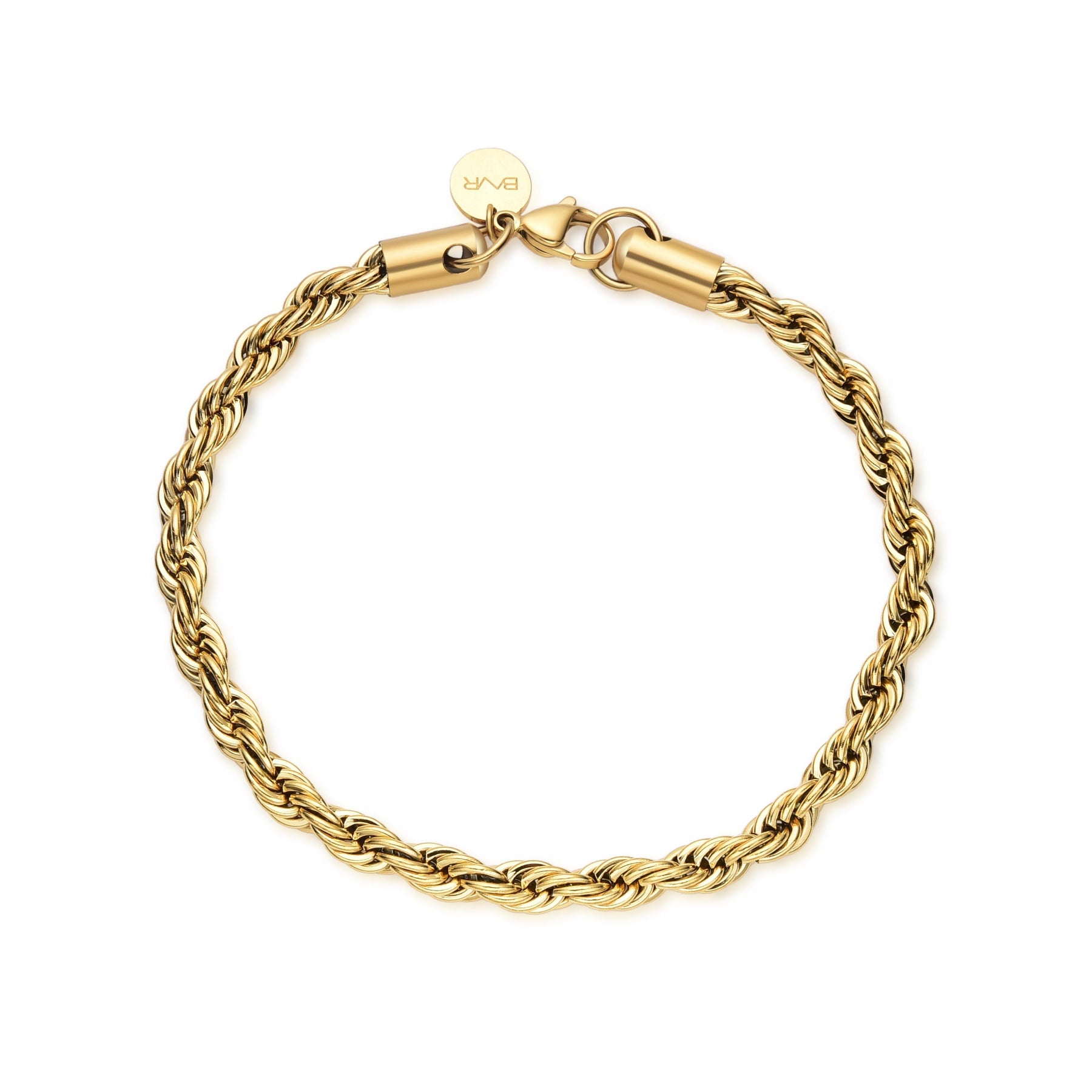 Rope Bracelet (Gold) 5mm