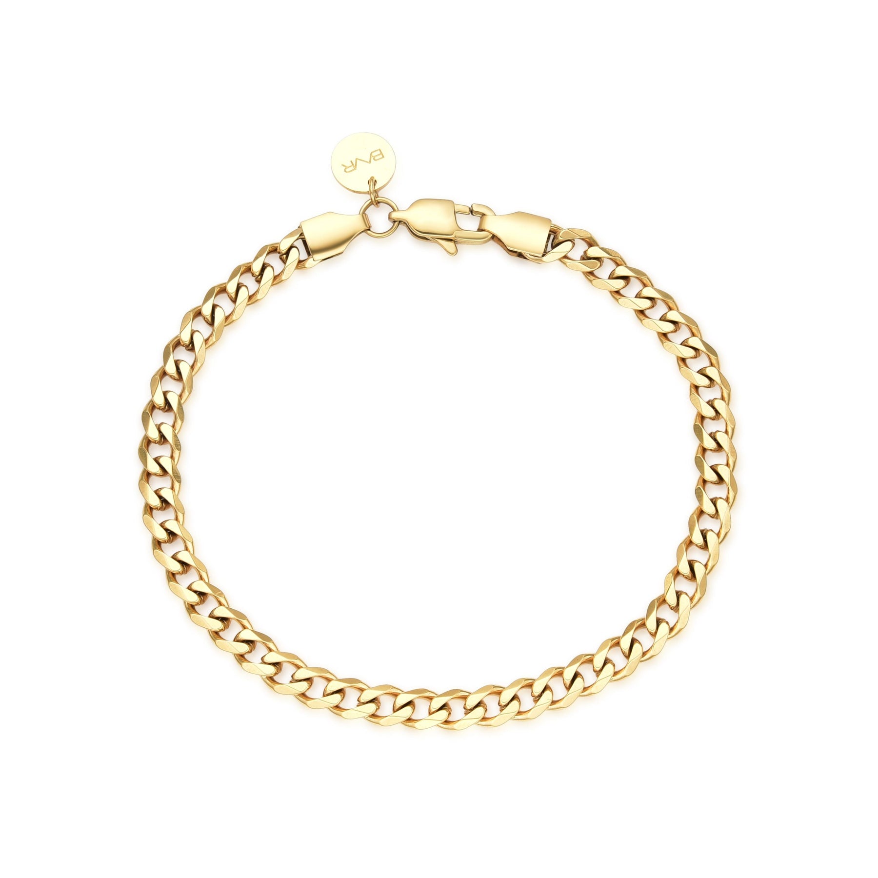 Cuban Bracelet (Gold) 5mm