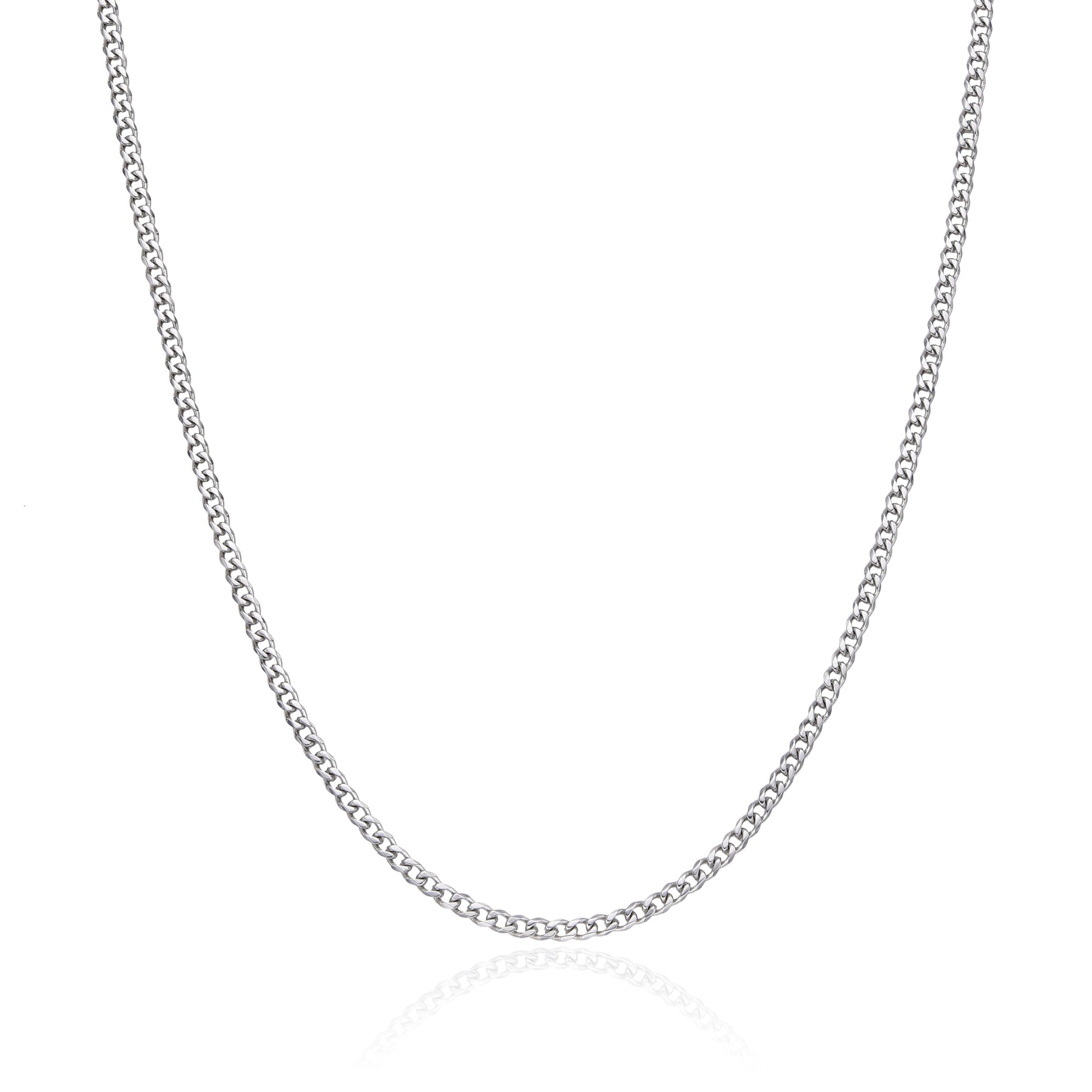 Cuban Chain (Silver) 4mm