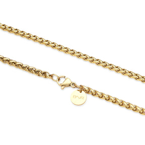 Wheat Chain (Gold) 3mm