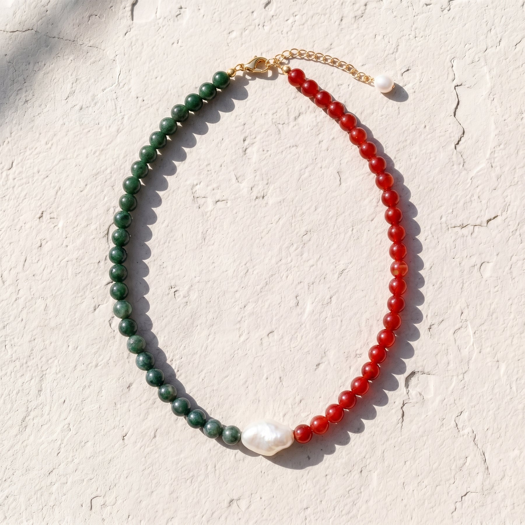 Italy Amalfi Pearl Beaded Necklace