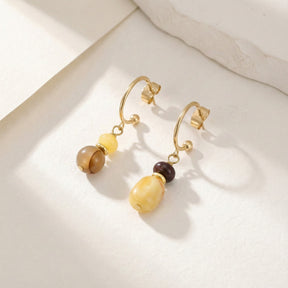 Golden Agate Earrings