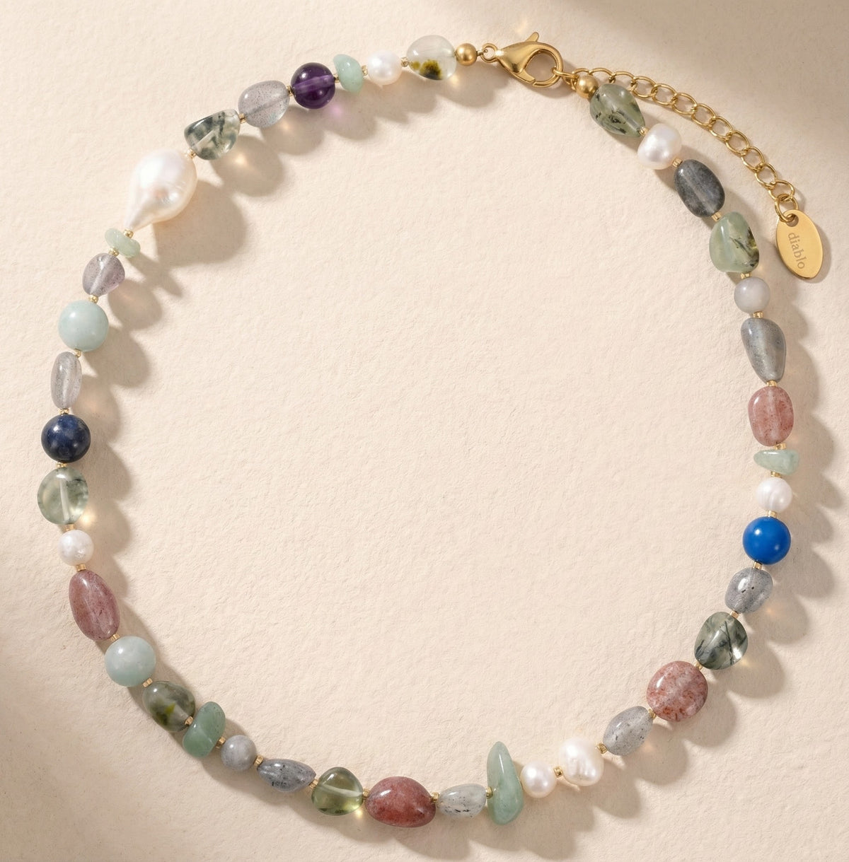 Ethereal Glow Stone Necklace