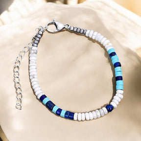 Men's Hematite Ocean Bracelet