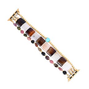 Midnight Bloom Tourmaline Stretch Apple Watch Strap