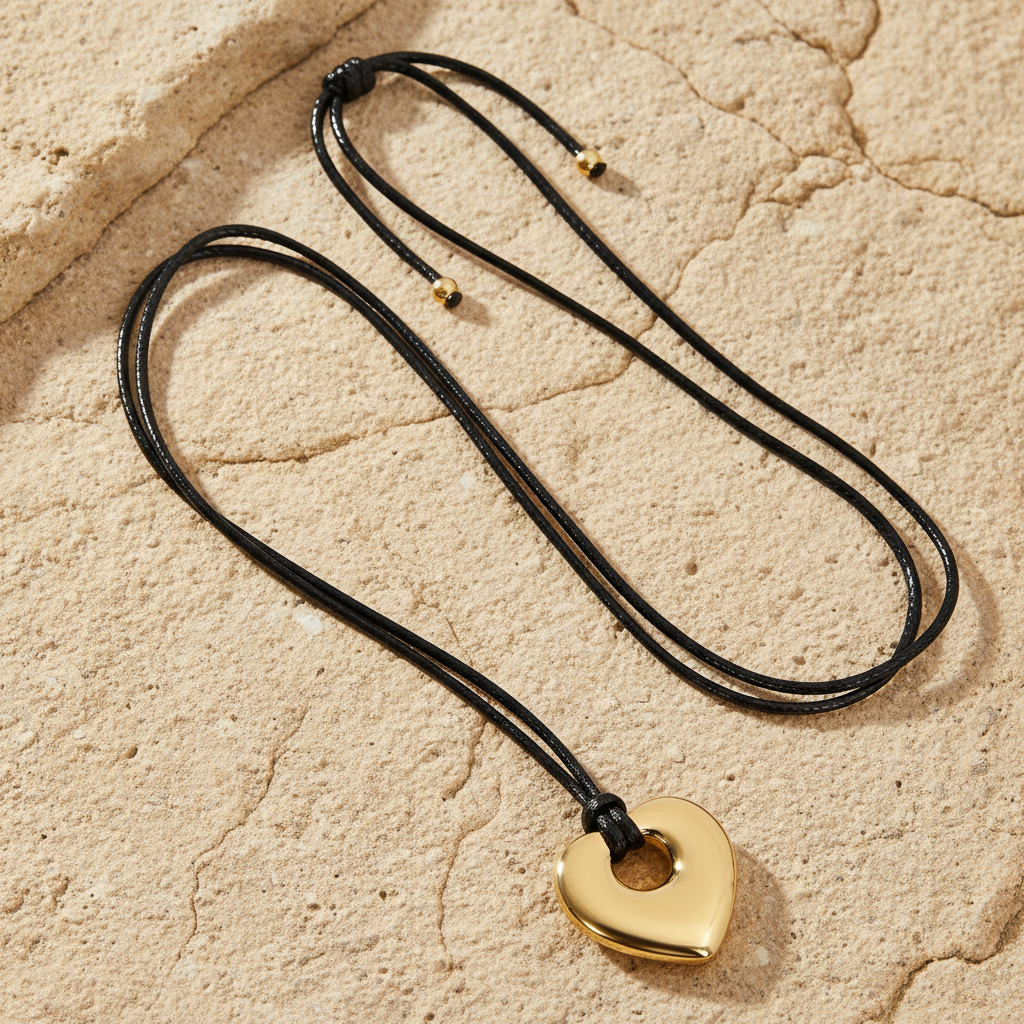 Golden Heart Necklace