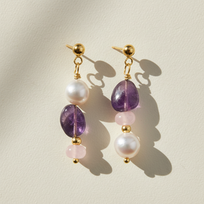 Amethyst Glow Earrings