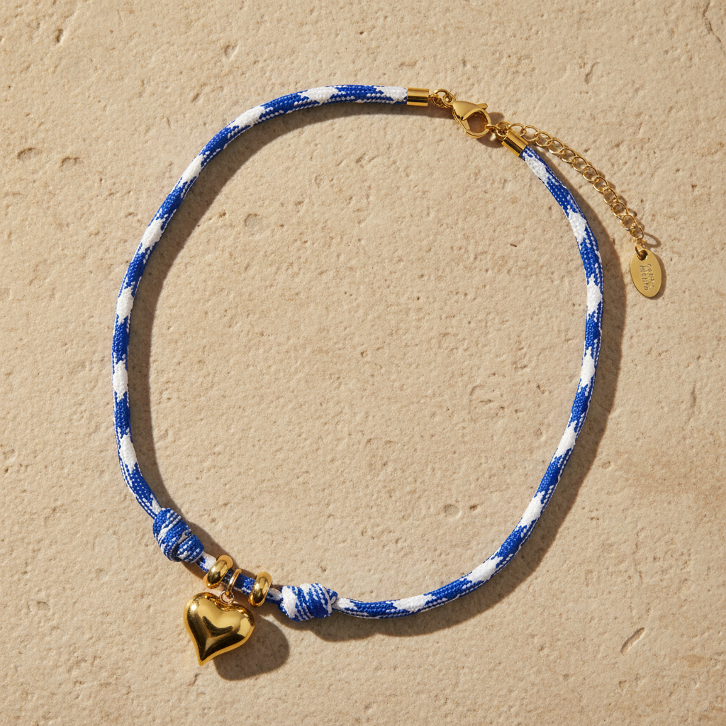 Ocean Heart Necklace