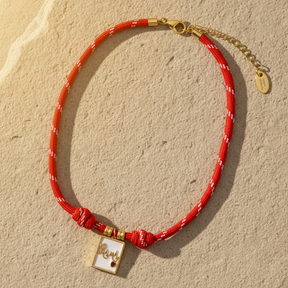Red Love Charm Necklace