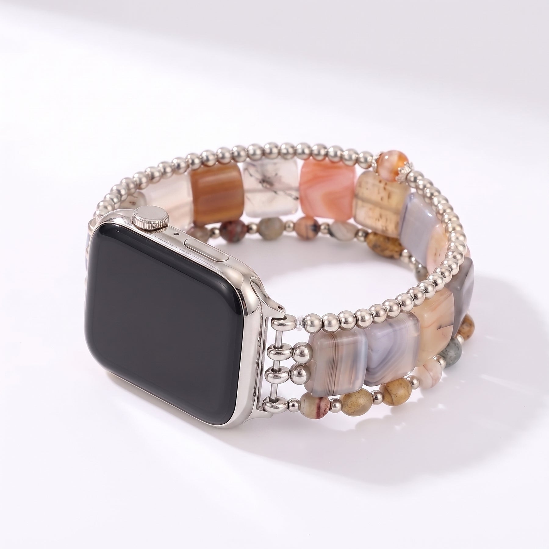 Violet Hour Amethyst Stretch Apple Watch Strap
