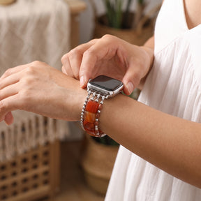 Violet Hour Amethyst Stretch Apple Watch Strap