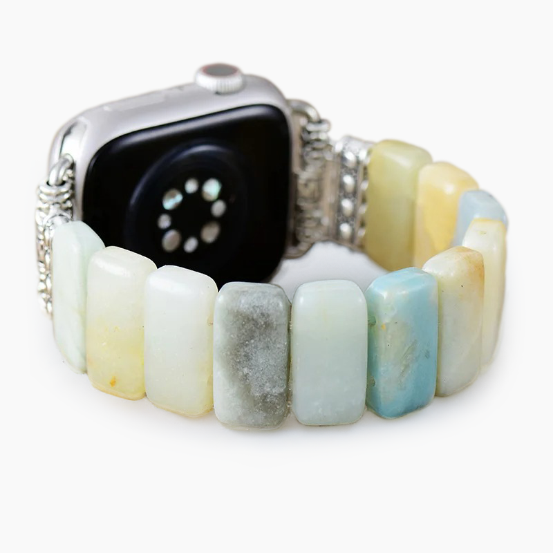 Amazonite Grace Stretch Apple Watch Strap