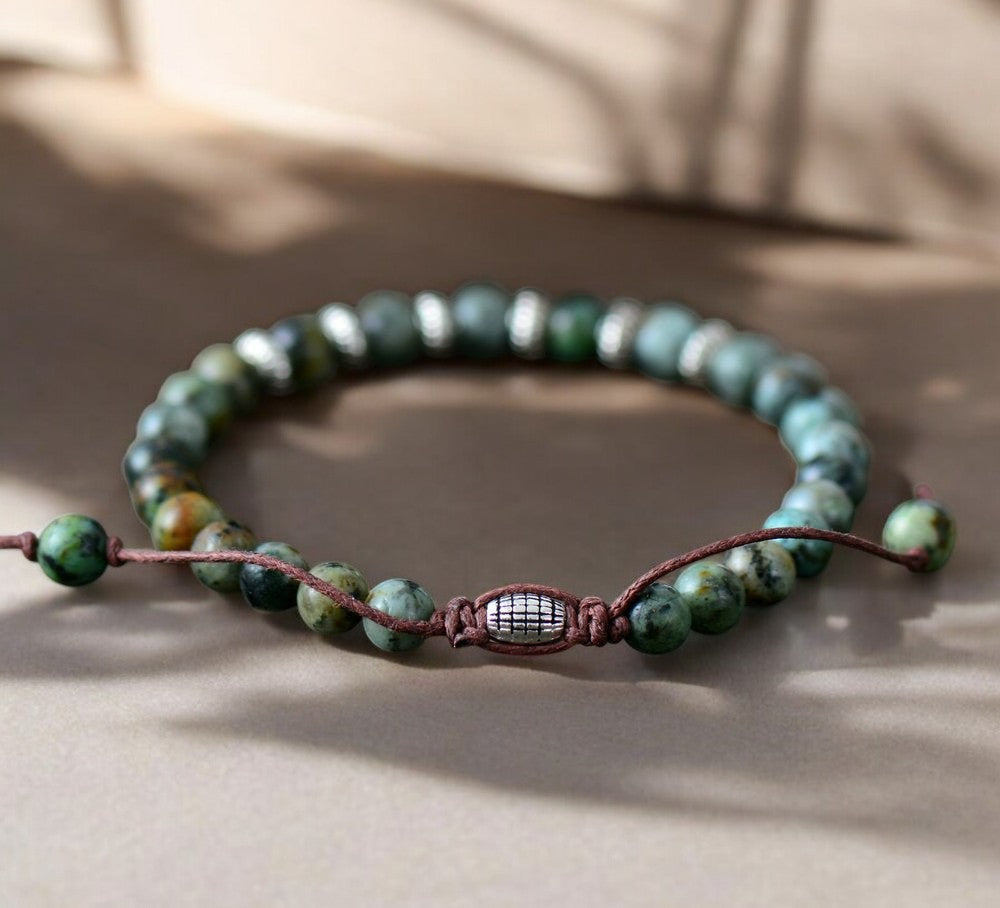 Men's African Turquoise Ragnar Bracelet