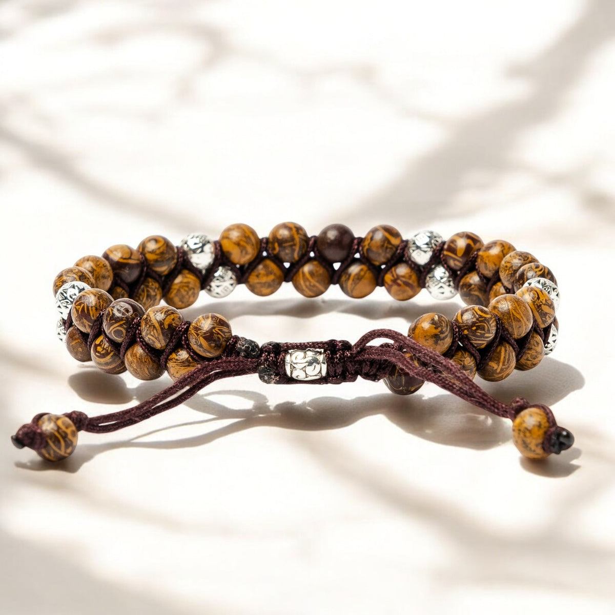 Men's Vintage Jasper Bracelet