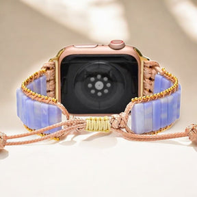 Plum Agate Apple Watch Strap