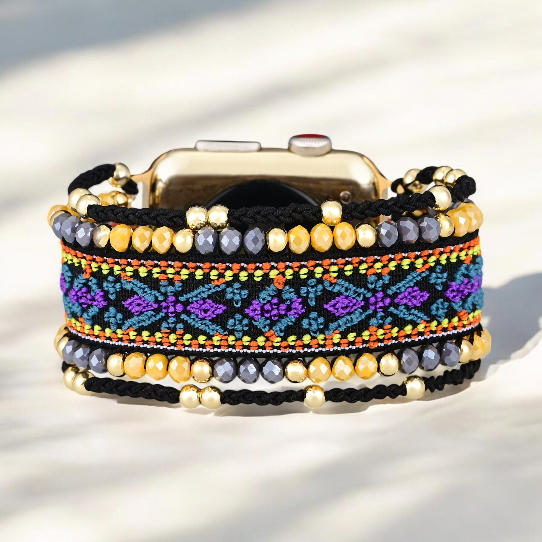 Purple Daffodil Apple Watch Strap