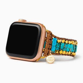 Bold Turquoise Apple Watch Strap - Cape Diablo