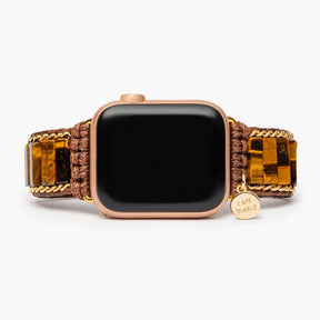 Fierce Tiger's Eye Apple Watch Strap - Cape Diablo