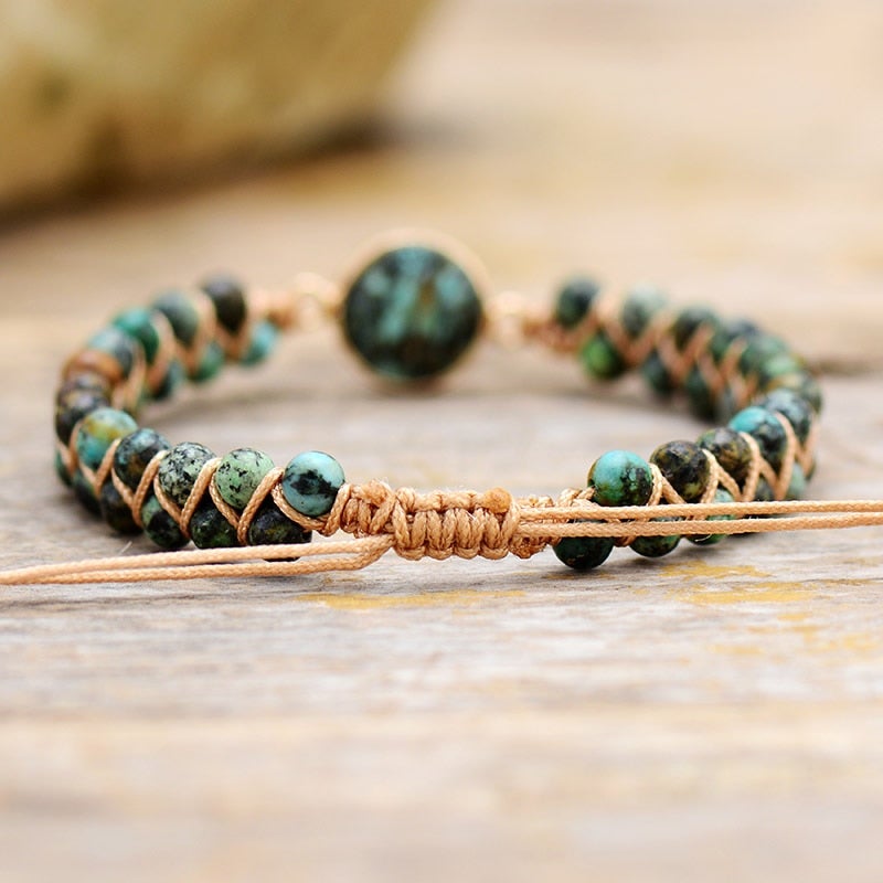 Gallant African Turquoise Bracelet - Cape Diablo